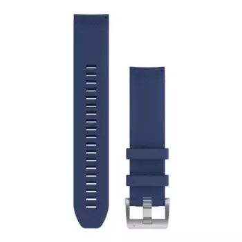 Ремешок Garmin, для MARQ, QuickFit, 22мм, Silicone Strap, Navy Blue, 010-12738-18