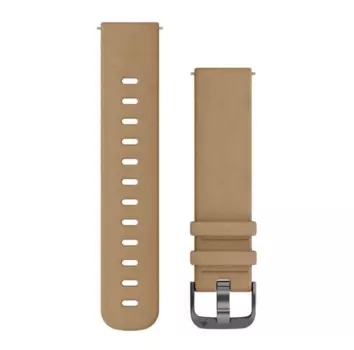 Ремешок сменный для смарт-часов Garmin vivomove HR, Replacement Band,Tan Leather, 010-12691-04