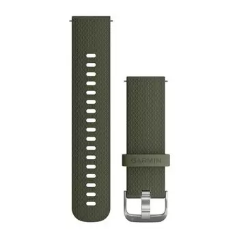 Ремешок сменный Garmin Band, для vivoactive 3/HR, Moss, 010-12561-00