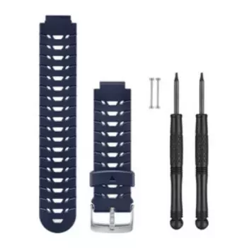Ремешок сменный Garmin, для Forerunner 230/235/630, синий/белый, 010-11251-75