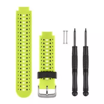 Ремешок сменный Garmin, для Forerunner 230/235/630, желтый/черный, 010-11251-83