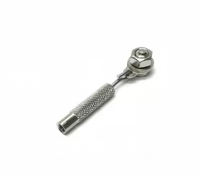 Адаптер универсальный S.A., 25 мм. Материал: латунь. Цвет: серебристый. В комплекте 15 штук.