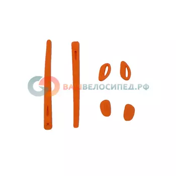Ремкомплект для очков Rudy Project TEMPLE ORANGE COLOUR, AC210021