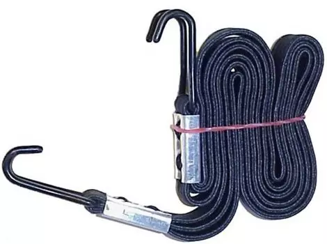 Резинки на багажник Author AES-301 с крючками для крепления черные 8-15210001