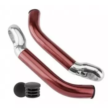 Рога велосипедные Stels KWL-4, 2 болта, алюминий, коричневые, ST (440037)