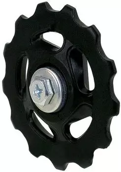 Ролик переключателя Vinca Sport, натягивающий, 13Т, пластик, черный, PL-35T