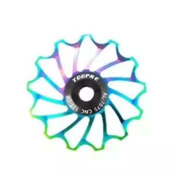 Ролик заднего переключателя TOOPRE 13T, алюминиевый, Colourful, TL-13T сolorful