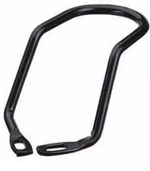 Защита заднего суппорта Nuvo, короткий, под эксцентрик, на раму, чёрный, Nuvo NH-P09S