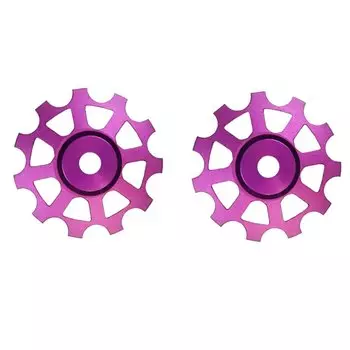 Ролики заднего переключателя NOVA RIDE, Shimano, 11 зубьев, 11/12/Sram/Camp., фиолетовый, ART00000087