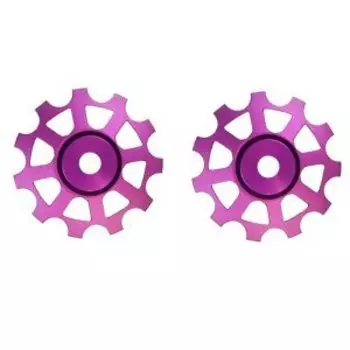 Ролики заднего переключателя NOVA RIDE, Shimano, 11 зубьев, 11/12/Sram/Camp., фиолетовый, ART00000087