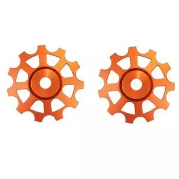 Ролики заднего переключателя Shimano, NOVA RIDE, 11 зубьев, 11/12/Sram/Camp., оранжевый, ART00000087