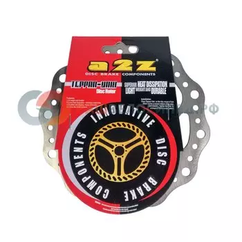 Ротор велосипедный A2Z SP4, 140 мм, 6 болтов, сталь, SP4-140