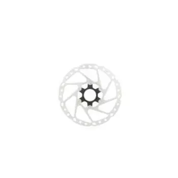 Ротор велосипедный дискового тормоза Shimano Deore, RT64, 180мм, lock ring, без упаковки, ASMRT64MEC