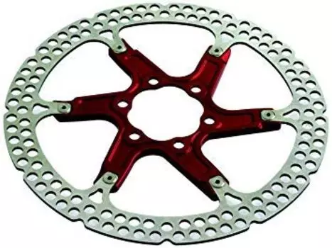 Ротор велосипедный Formula Al.Carrier 140 mm 6 отверстий, красный паук