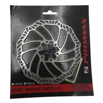 Ротор велосипедный PROMAX, 160 мм, 6 отверстий, 360593