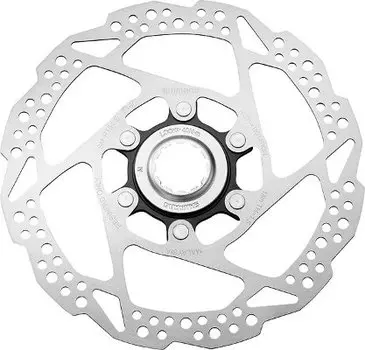 Ротор велосипедный SHIMANO RT54, 160мм, C.Lock, только для пластиковых колодок, ESMRT54SE