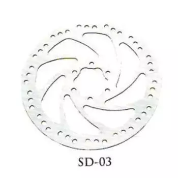 Ротор велосипедный TBS D:203мм, SD-03