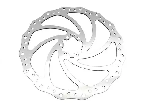 Ротор велосипедный ZOOM TYPE-K, 203мм, TYPE-B 203