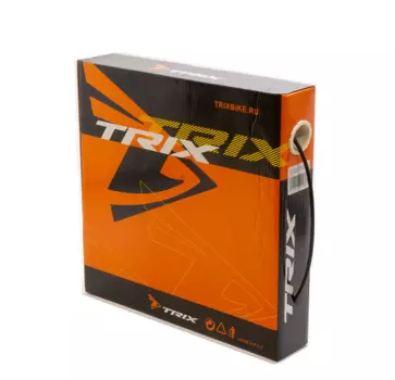 Рубашка троса переключения TRIX, 4 мм, в боксе, 50 метров, черная, SCVTX203ABK