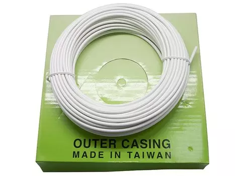 Рубашка троса TBS, 5 мм, белая, бухта 30м, в коробке, CY-363D1