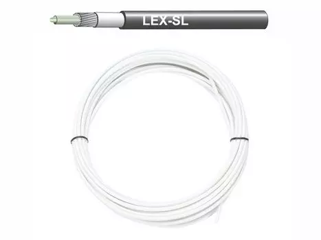 Рубашка тросика JAGWIRE LEX (со смазкой), 4 мм, 7.62 м, белая, с заглушками, ZHB802