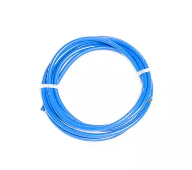 Рубашка тросика тормоза M-Wave MTB, 2/4,8мм, б/загл, (2 метра), синяя, 00-170215