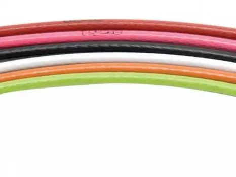 Рубашка велосипедного троса Alhonga, 5 мм, белая, ALH_2P_5mm_WHITE