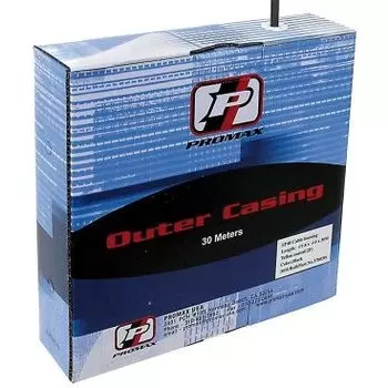 Рубашка велосипедного тросика переключения PROMAX, 1,2/4 мм, 1 метр, SP, черная, 5-370039