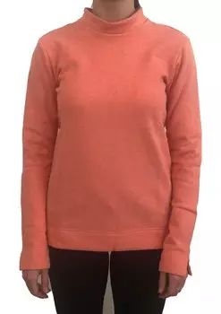 Рубашка женская Didriksons HILLEVI WNS SWEATER, оранжево-розовый, 502452