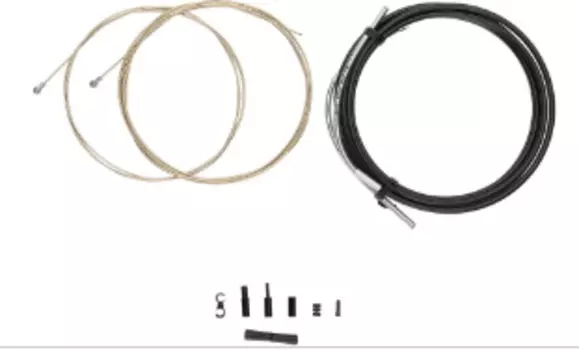 Рубашки и тросики велосипедные Jagwire Road Pro Brake Kit Stealth, тормоза, Black, PCK209