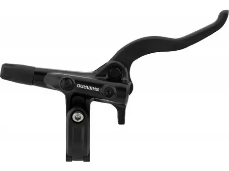 Ручка тормозная SHIMANO M4100, правая, для гидравлического дискового тормоза, с логотипом, черный, EBLM4100RL