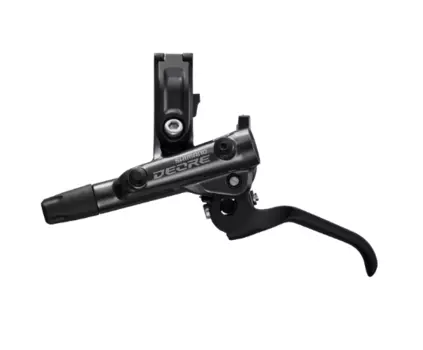 Ручка тормозная велосипедная SHIMANO Deore M6100, левая, для гидравлического дискового тормоза, черный, EBLM6100L
