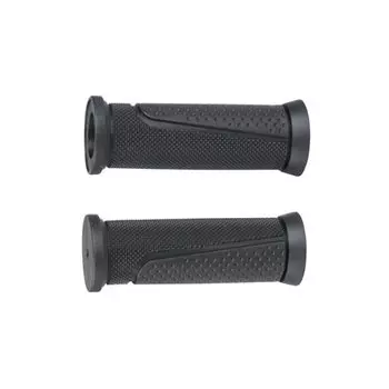 Ручки детские HORST велосипедные на руль H3051, резиновые, 92мм, черные, 00-170457