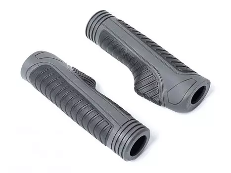 Ручки на руль AUTHOR AGR Ergo 5 118мм резин. эргон. 2-х компон.+гель (50) черно-серые 8-33451033