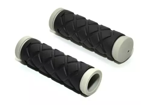 Ручки на руль для велосипеда Author детские AGR Junior 5 102мм Blk резиновые черно-серые 8-33455010