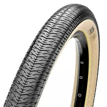 Покрышка Maxxis DTH, 26x2.30, TPI 60 сталь Single, бежевая боковина, TB73300200