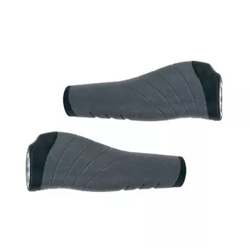 Ручки на руль HORST H234 OneSideLock, 135мм, резиновые, с 1 фиксатором, эргономичные, 00-170475