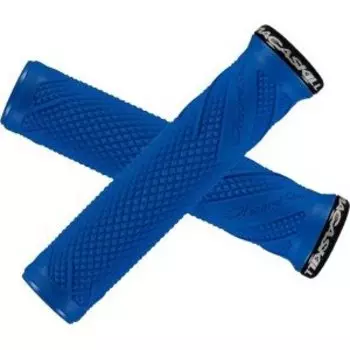 Ручки на руль Lizard Skins Danny MacAskill Lock-On Deja, длина 136 мм, синий, LOMAC400