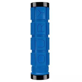Ручки на руль Lizard Skins Oury V2 Lock-On Deja Blue, D:32 мм, L:127 мм, OSLOOG40