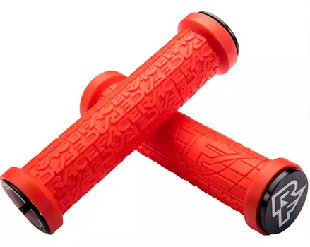 Ручки Race Face Grippler 33mm Lock On Grips, красный, AC990092