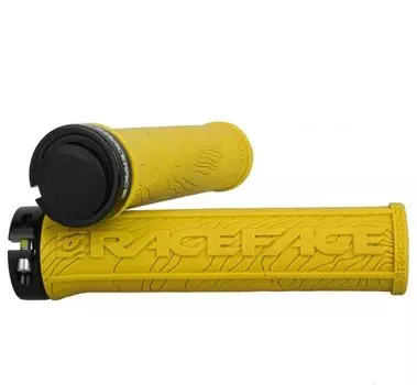 Ручки Race Face Half Nelson Lock On Grips, желтый, AC990064