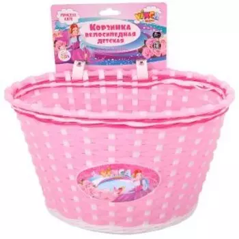 Велокорзина Vinca Sport, детская , на руль, P04 Princess Kate