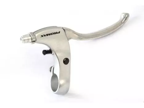 Ручки тормозные PROMAX, под 4 пальца, для V-brake, 94г/пара, серебристый, LM-48