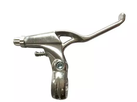 Ручки тормозные SHUNFENG, под 3 пальца, алюминиевые, серебристые, SF-BL13