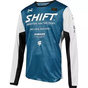 Велоджерси Shift White Muse Jersey, синий 2019