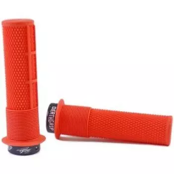 Ручки велосипедные DMR Brendog Death Grip, красный, DMR-G-BREN-THIN-TO