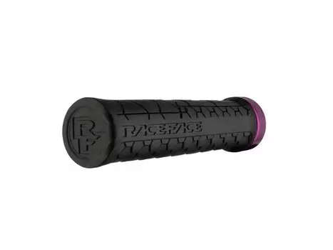 Ручки велосипедные Race Face Getta Grips, 30mm, черно-фиолетовый, GP20GETTA30BLKPUR
