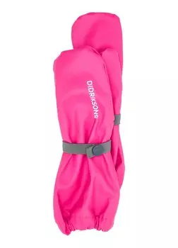 Рукавицы детские Didriksons GLOVE KID'S, неоновый розовый, 503921 (Размер: 4 )