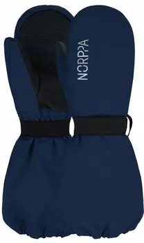 Рукавицы детские NORPPA KOMITO MITTENS 999 глубокая синяя ночь, 100222