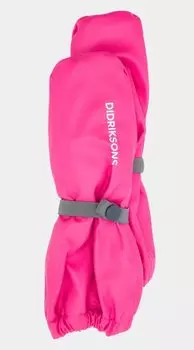 Рукавицы Didriksons PILEGLOVE KIDS, детские, неоновый розовый, 503920 (Размер: 4 )